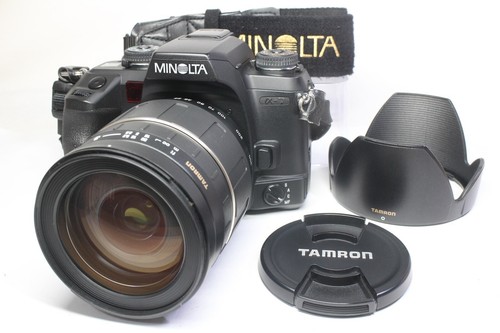 Minolta argentique vintage Dynax et objectif AF Lens 100-200 - Photo, audio & vidéo