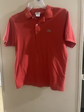 Boys Vtg Lacoste "Gator" Polo Size 5, Bright Orange