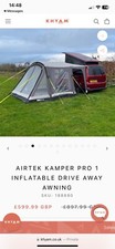 Khyam AirTek Kamper Pro 1 Inflatable Drive Away Awning