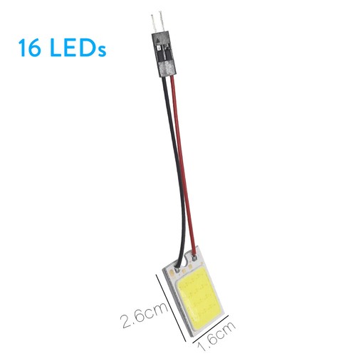 2PCS T10 12V Xenon HID White LED Dome Map Light Bulbs Car Interior Panel Lamp - Picture 13 of 16