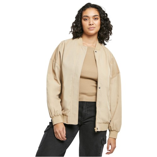 Urban Classics Ladies Recycled Oversized Light Bomber Jacket Women's Novelty - Picture 6 of 45