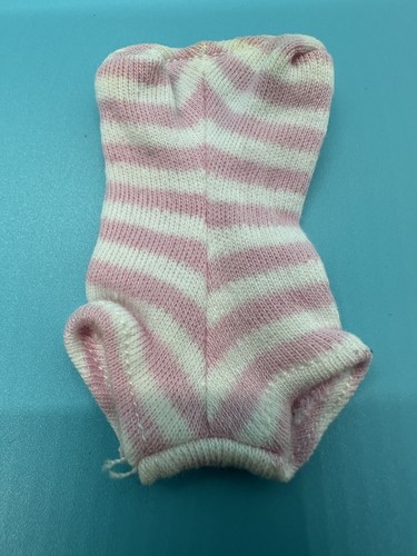 BARBIE Pink Stripe Bathing Suit Vintage - Picture 5 of 6