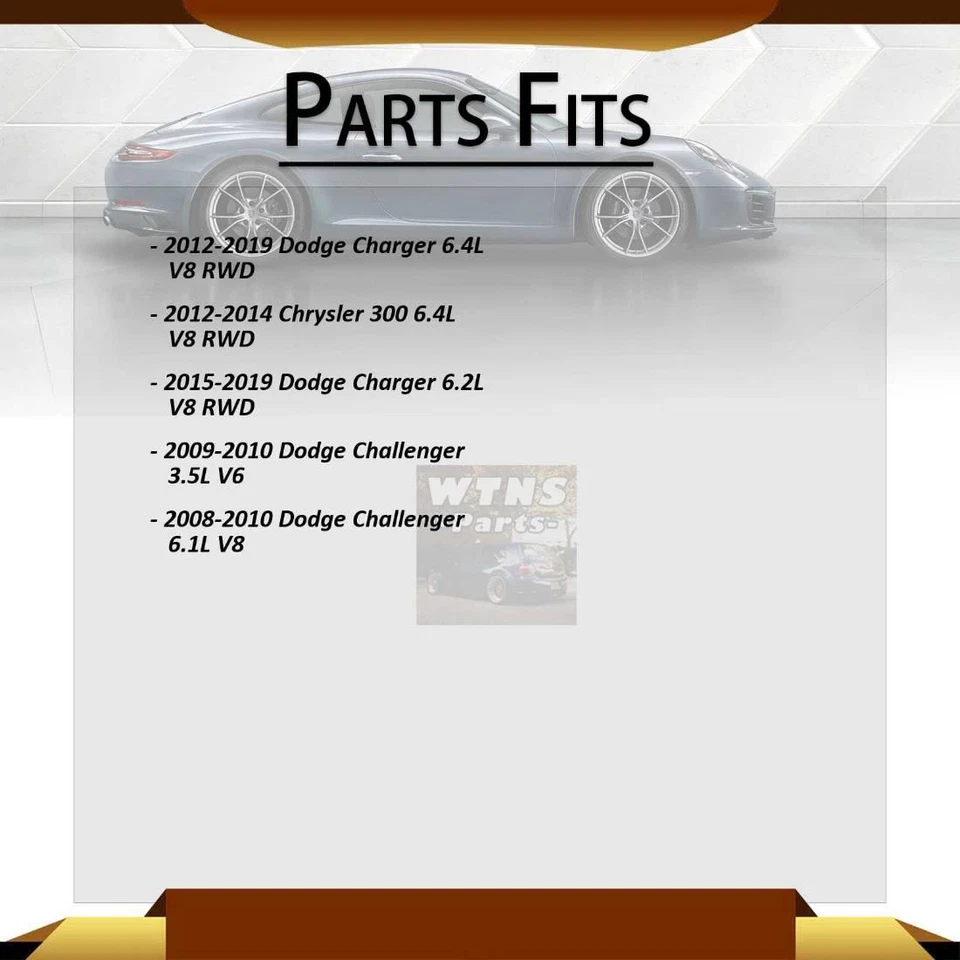 Kit de eslabones de barra estabilizadora delantera izquierda y derecha Mevotech para Chrysler 300 2005 2006 2007 Foto 3 de 4