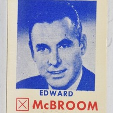 1962 Edward McBroom State Representative Kankakee Ford Livingston County IL