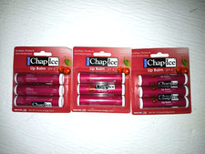9 CHAP ICE CHERRY LIP BALM SOOTHE PROTECT MOISTURIZE DRY CHAPPED LIPS CHAPSTICK