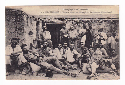 WW1 Tunesien Bi'r Mughri Erster Weltkrieg Krankenwagen Oum Souigh Bir Moghri