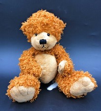 Peluche morbido Russ Berrie Rikey Austin piccolo orso perduto 10" orsacchiotto zampe magnetiche