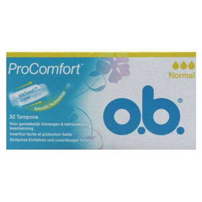 o.b. ProComfort Tampons Nomal, 3x32 Stück (0,20 /1Stk)