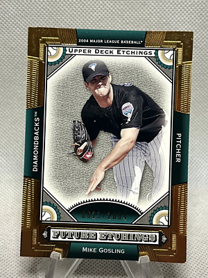 2004 Upper Deck Etchings Future Mike Gosling Rookie 623/2004 #104 Diamondbacks