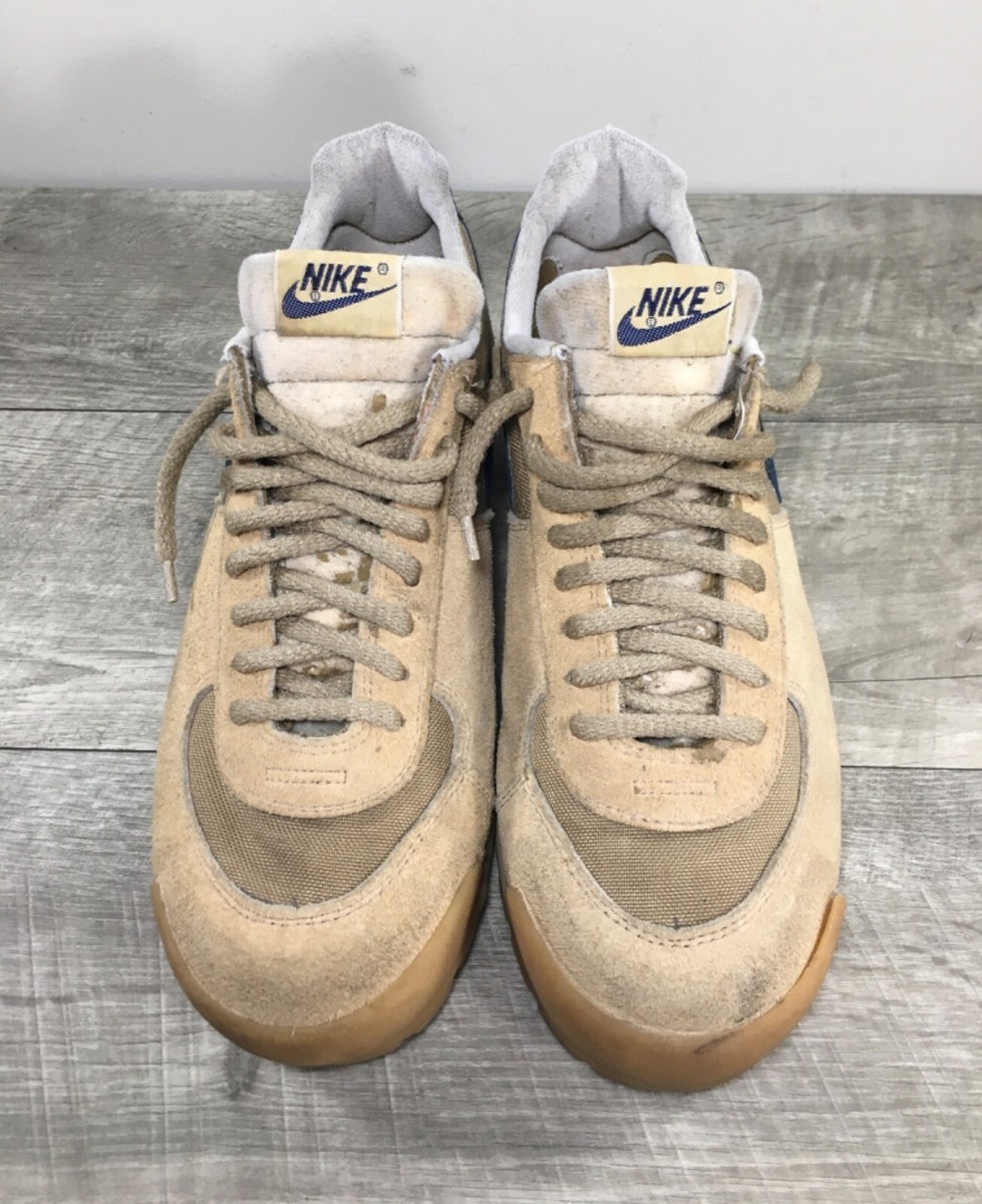 Vintage 1982 80s Nike Lava Dome Mens Leather Trainers