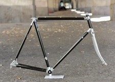 Forcella in lega telaio Carbon Valley / 58,5 cm / 1,966 g / nero argento alan vitus tvt