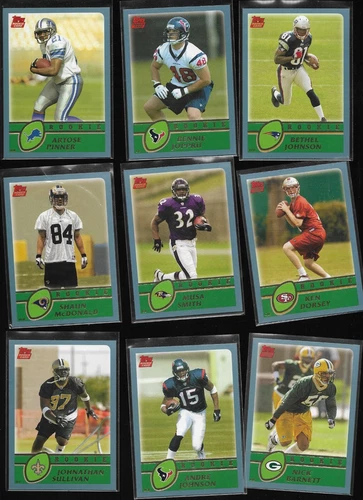 2003 Topps Football Rookie Card Select Your Athlete $1 Ship