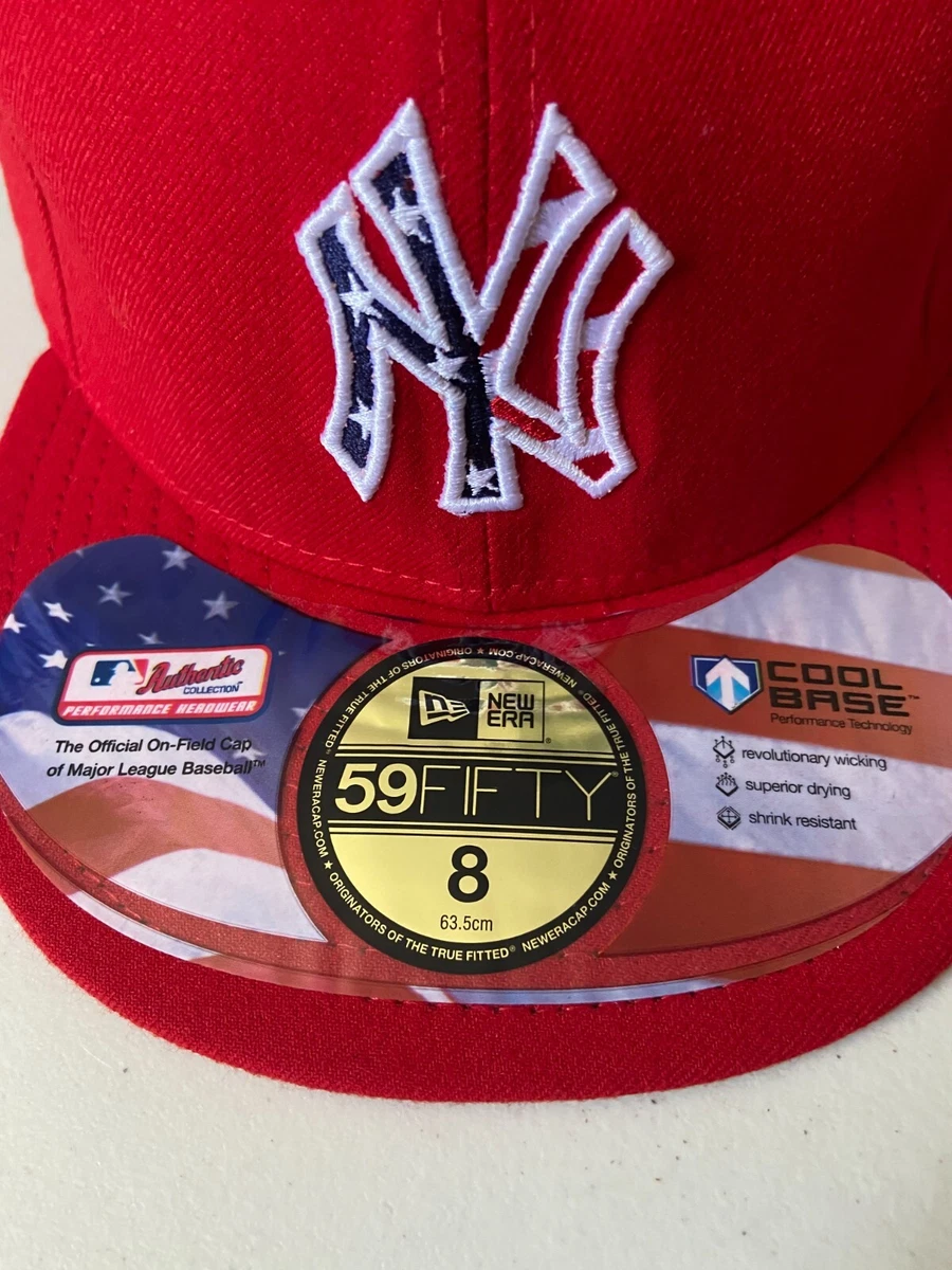 MLB New York Yankees 59Fifty New Era Cool Base On Field Baseball