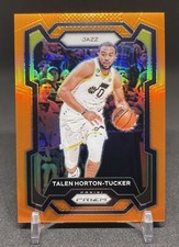 Talen Horton-Tucker 2023-24 Panini Prizm ORANGE PRIZM /49 Utah Jazz #206