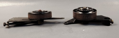 NISSAN 350Z INFINITI G35 FX35 M35 VQ35DE Power Steering AC Idler pulley BRACKET - Picture 4 of 9