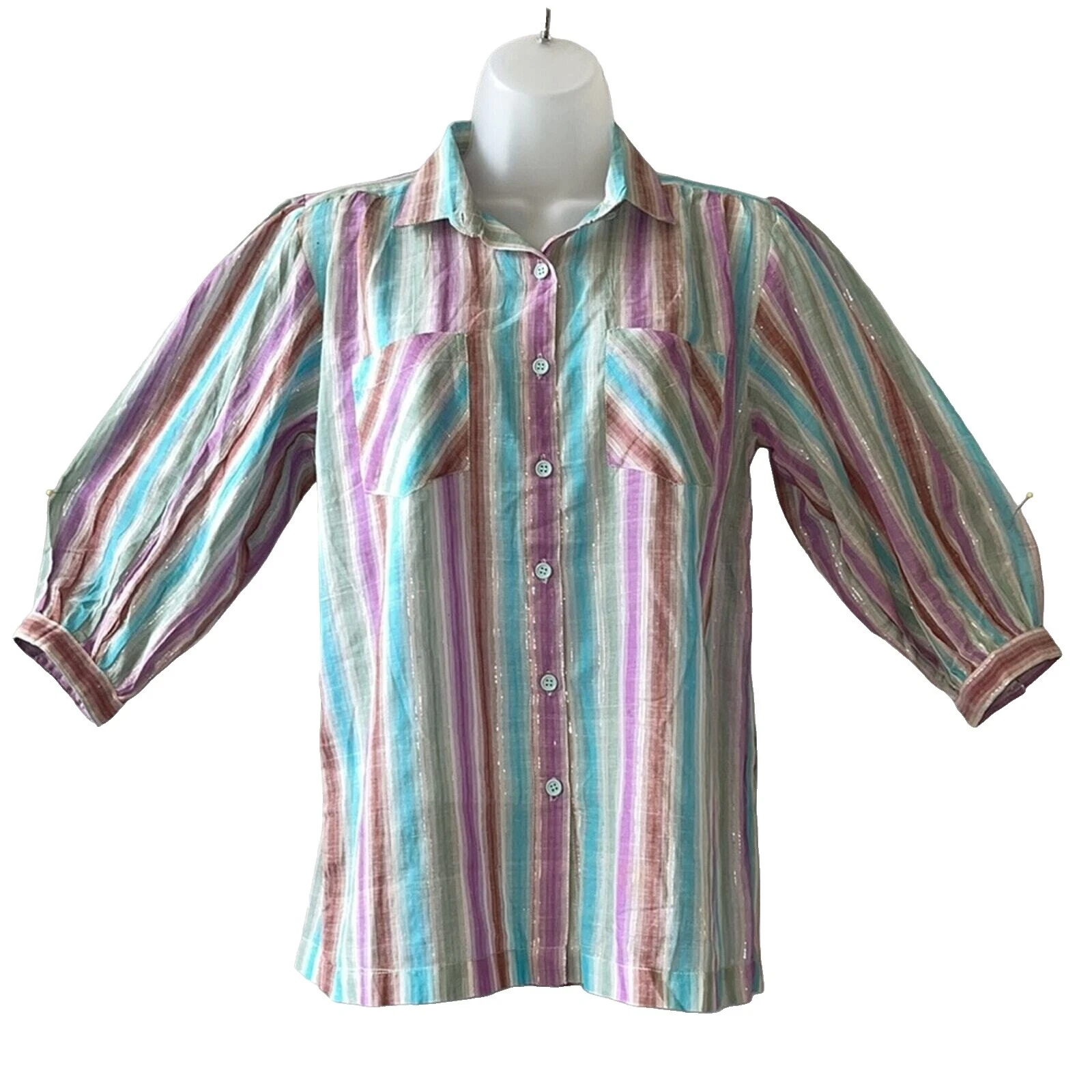 Disco Tops Vintage 1980s para Mujer
