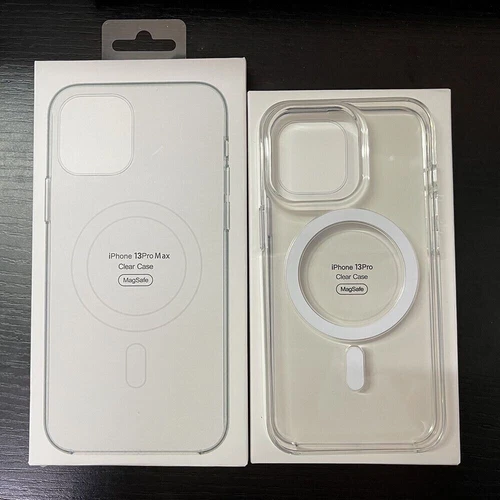 Per iPhone 15 14 13 12 Pro Max Plus Custodia Originale Trasparente con MagSafe - Zdjęcie 5 z 9