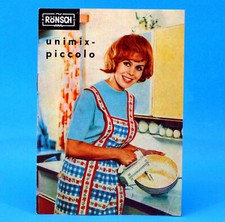 Union unimix-piccolo R 1300 DDR Bedienungsanleitung 1971 Handmixgerät