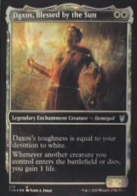Daxos, Blessed by the Sun (Showcase) - Theros Beyond Death: #258 - Foil Nm R248