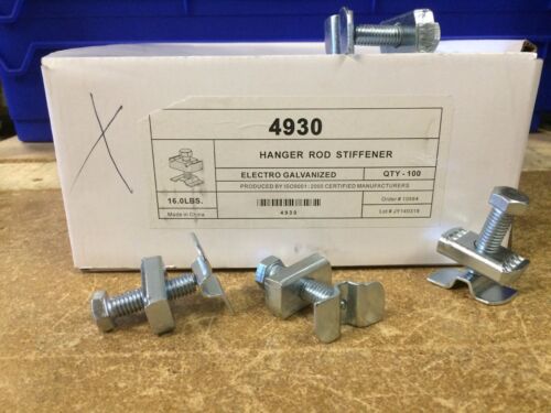 (Qty 10) Seismic Rod Stiffener Nuts for Unistrut Channel #4930 P2486 SC228 - Picture 2 of 5