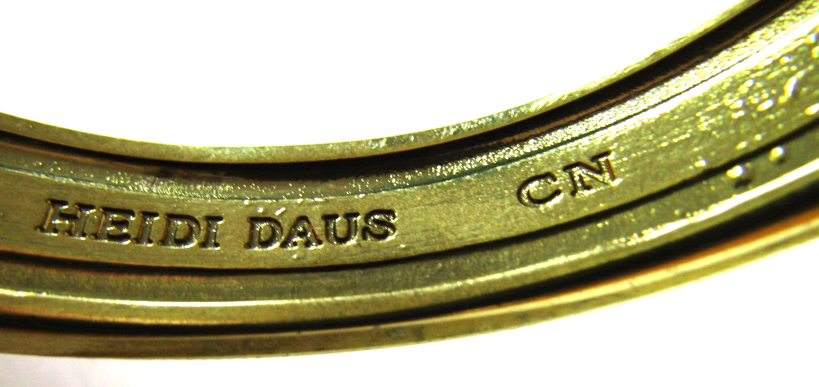 PREOWNED HEIDI DAUS SPRING HINGED RHINESTONE BRAC… - image 8