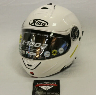 X-Lite X-1003 Elegance N-Com Klapphelm Weiß Gr.: XL (60/61) UPE: 499,00 € - Bild 1 von 4