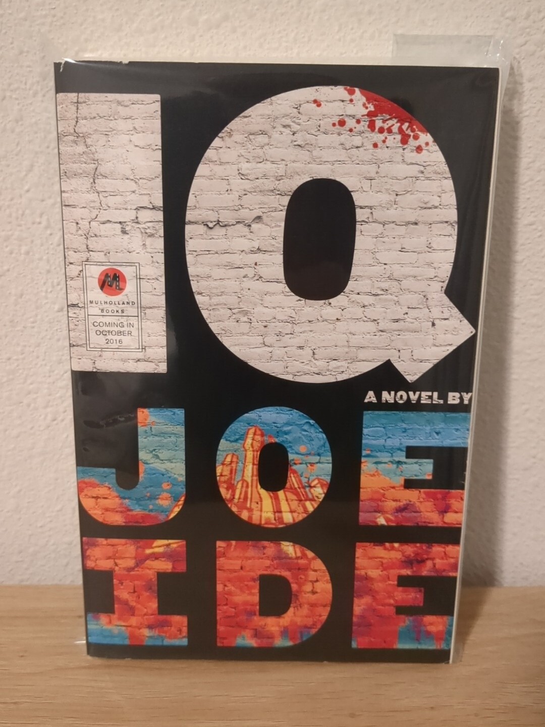 IQ by Joe Ide - Rare 1st Edition ARC Uncorrected Proof 2016