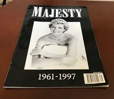 VTG "MAJESTY" Commemorative Issue...1961-1997..Diana