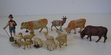 Antike Bauerhof Masse Tiere vor 1945