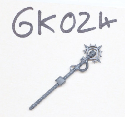 SPACE MARINES GREY KNIGHTS PALADIN WARDING STAVE GAMES WORKSHOP WARHAMMER GK024