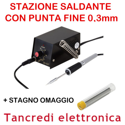 SMD STIL EBF MINI LÖTSTATION ZD-927 Lötkolben Zinn Schaltungen 8W 100-450C