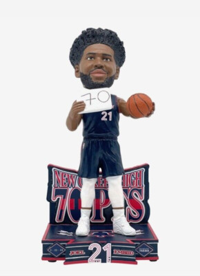 Joel Embiid Philadelphia 76ers 70 Point Game Bobblehead /70 - SAME DAY SHIPPING