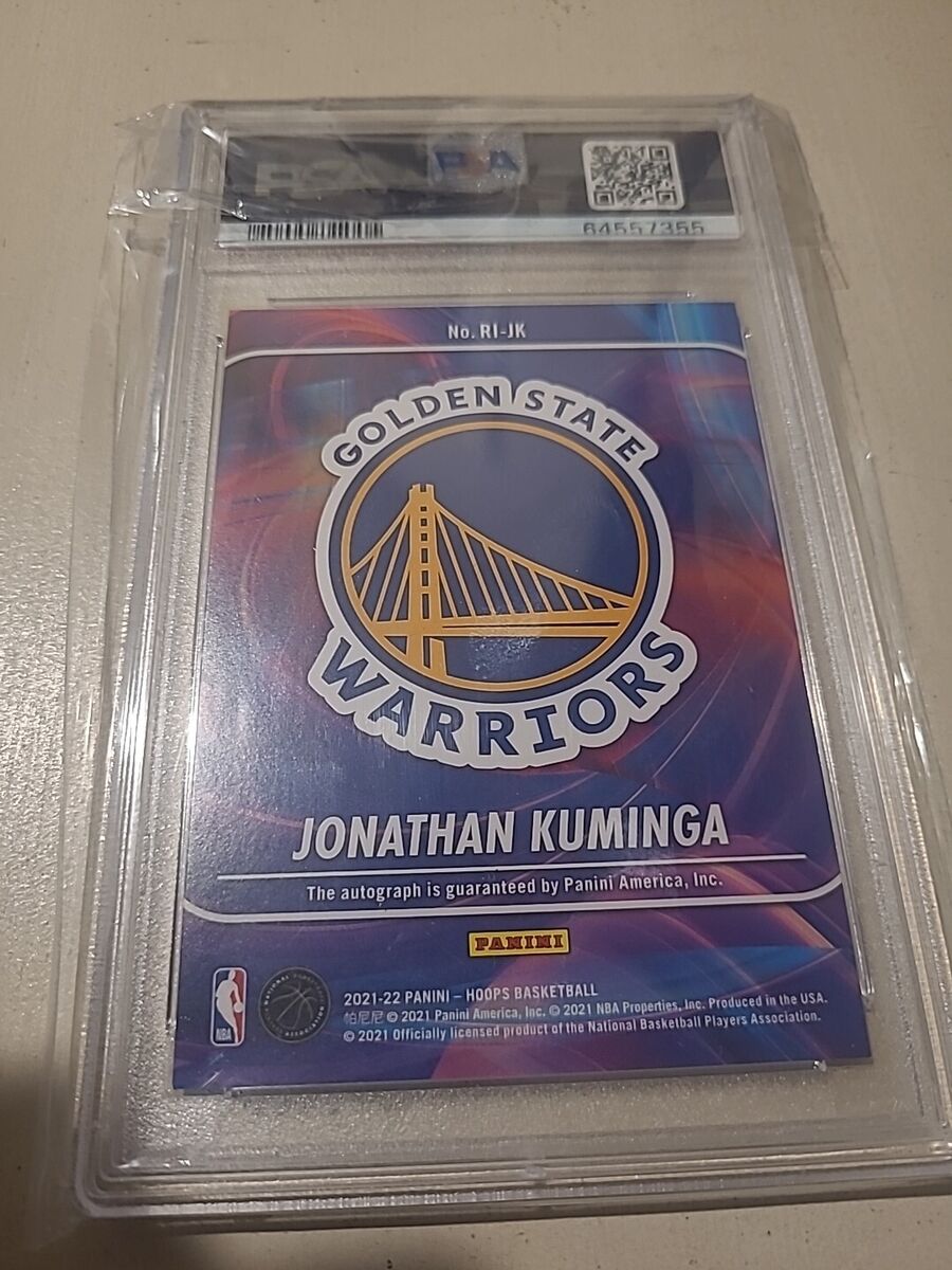 RARE FULL AUTOGRAPH* 2021 NBA Hoops Jonathan Kuminga Rookie RARE FULL AUTOGRAPH* 2021 NBA Hoops Jonathan Kuminga Rookie