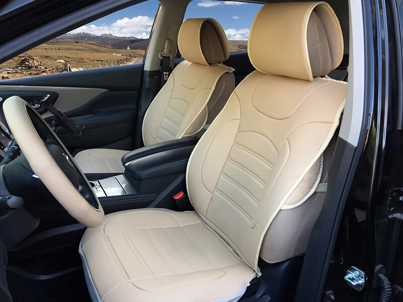 Fundas de cojín de asiento de cuero sintético compatibles para vehículos Suzuki Foto 3 de 3