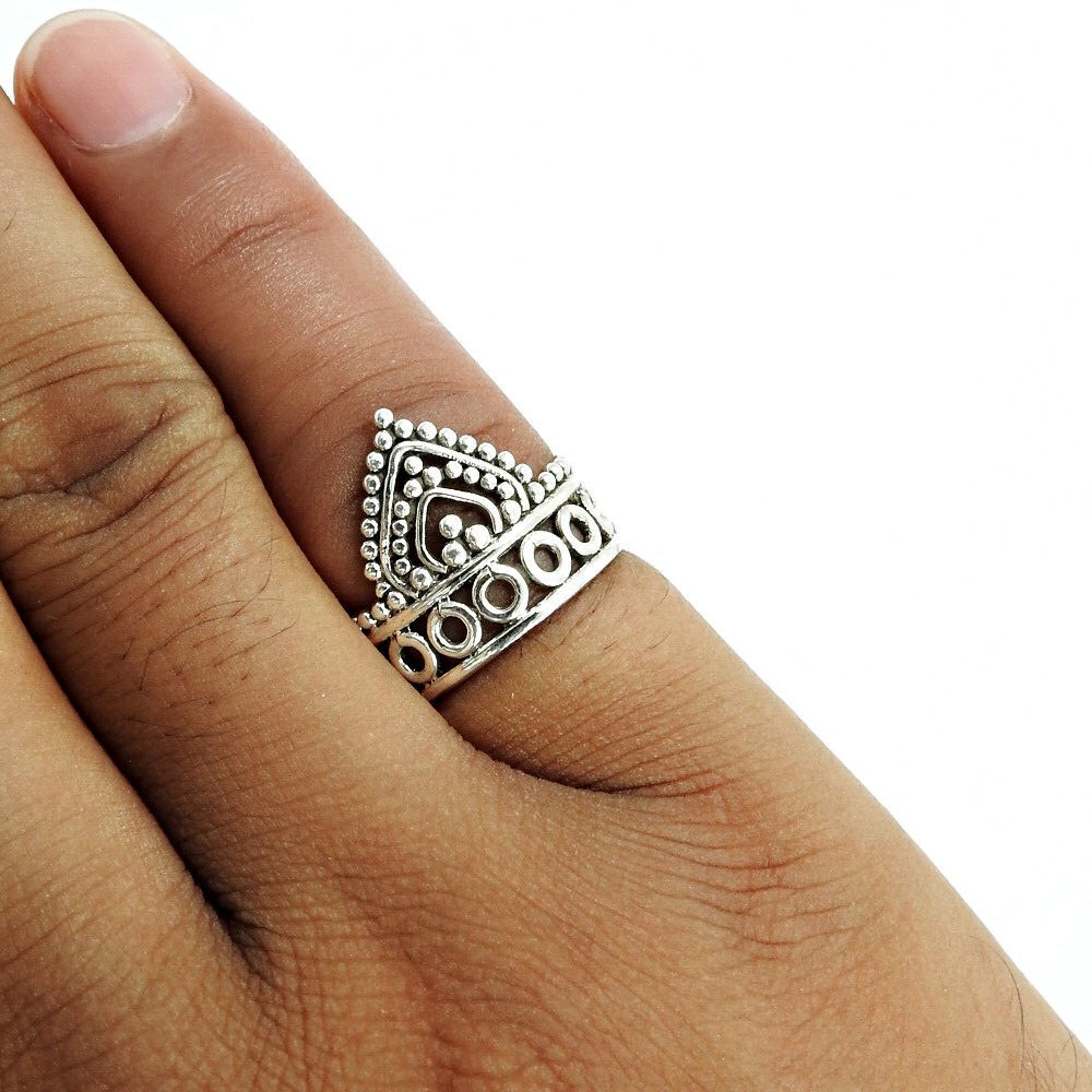 48 Igliore Anello Con Corona Nel 2024 - Foto 6