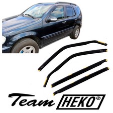 Windabweiser HEKO Passend Für Mercedes ML 5-Türer 1998-2005 4-Tlg