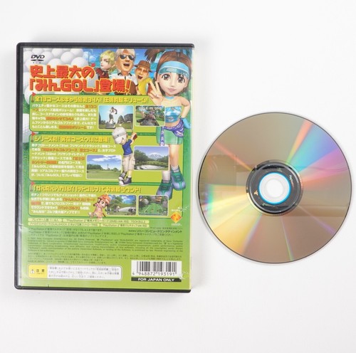 Everybody's Golf 4 / Minna no Golf 4 PlayStation 2 PS2 Japan Import US Seller - Picture 2 of 9