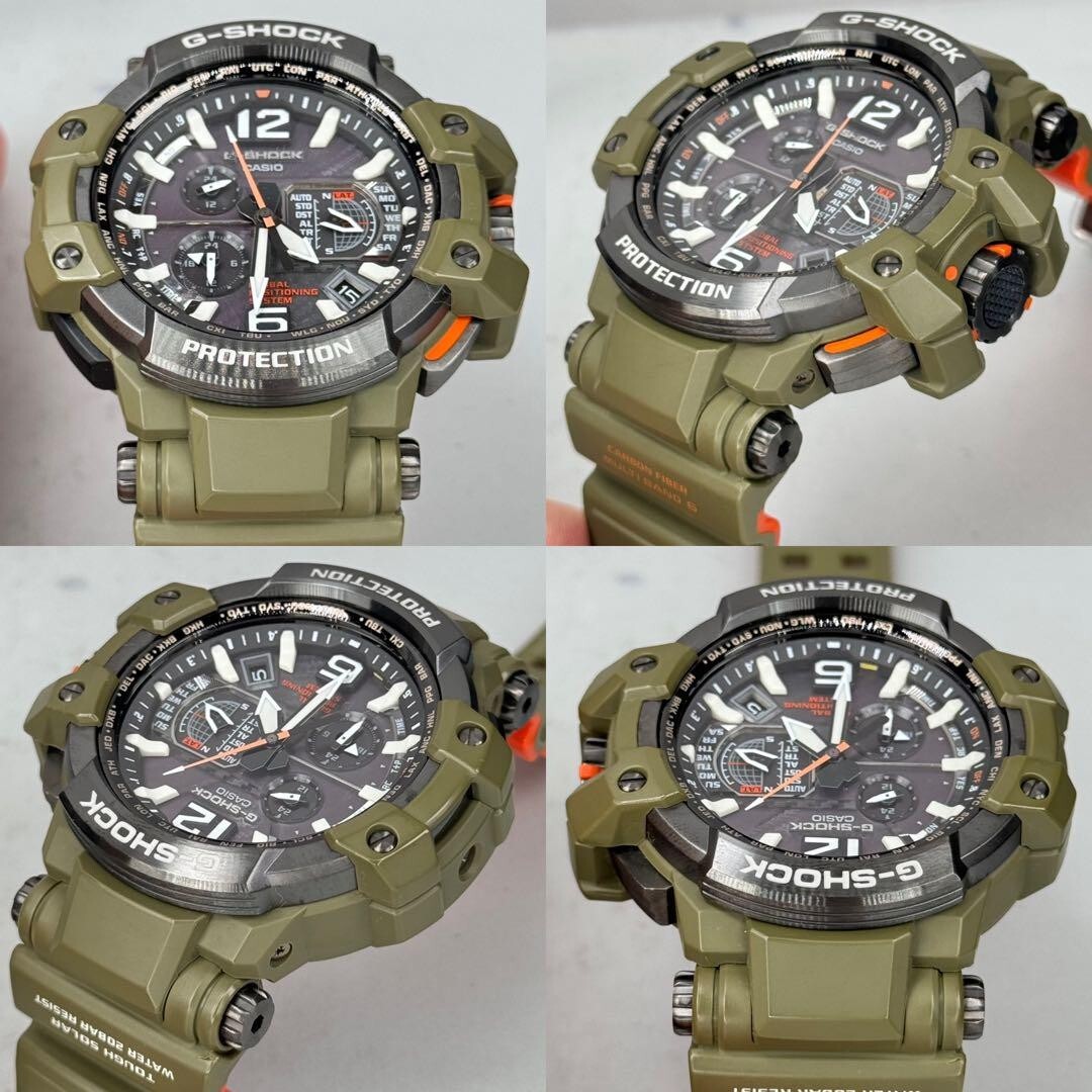 Casio G-shock Gpw-1000kh-3ajf GRAVITYMASTER Master in Olive Casio G-shock Gpw-1000kh-3ajf GRAVITYMASTER Master in Olive