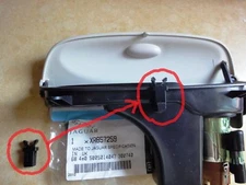 JAGUAR S TYPE 2000-2002 LATCH for ASHTRAY ASCHENBECHER LID COVER Genuine