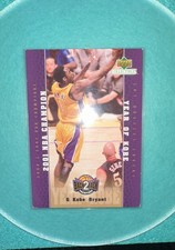 2001-02 Upper Deck Collectibles Lakers Back to Back Champions -Kobe Bryant LA 20