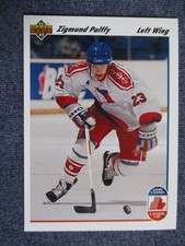 91-92 Upper Deck Rookie Card 16 Zigmond Palffy Czechoslovakia Islanders MINT