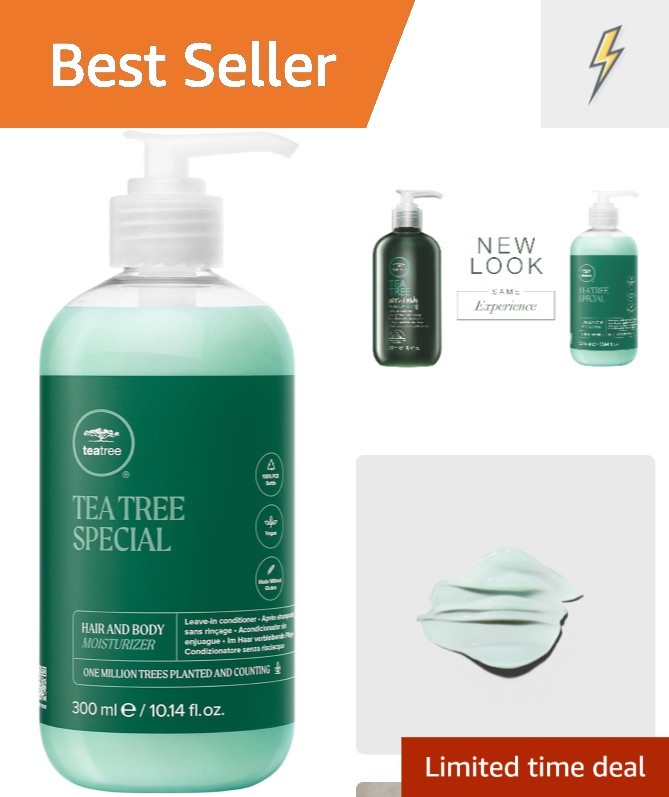 Hair and Body Moisturizer Leave-In Conditioner, Body Lotion,
