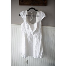 Reformation Loula Linen Mini Dress 12