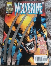 WOLVERINE # 145 NM 1999 LEINIL FRANCIS YU SILVER EMBOSSED FOIL CLAWS VARIANT !