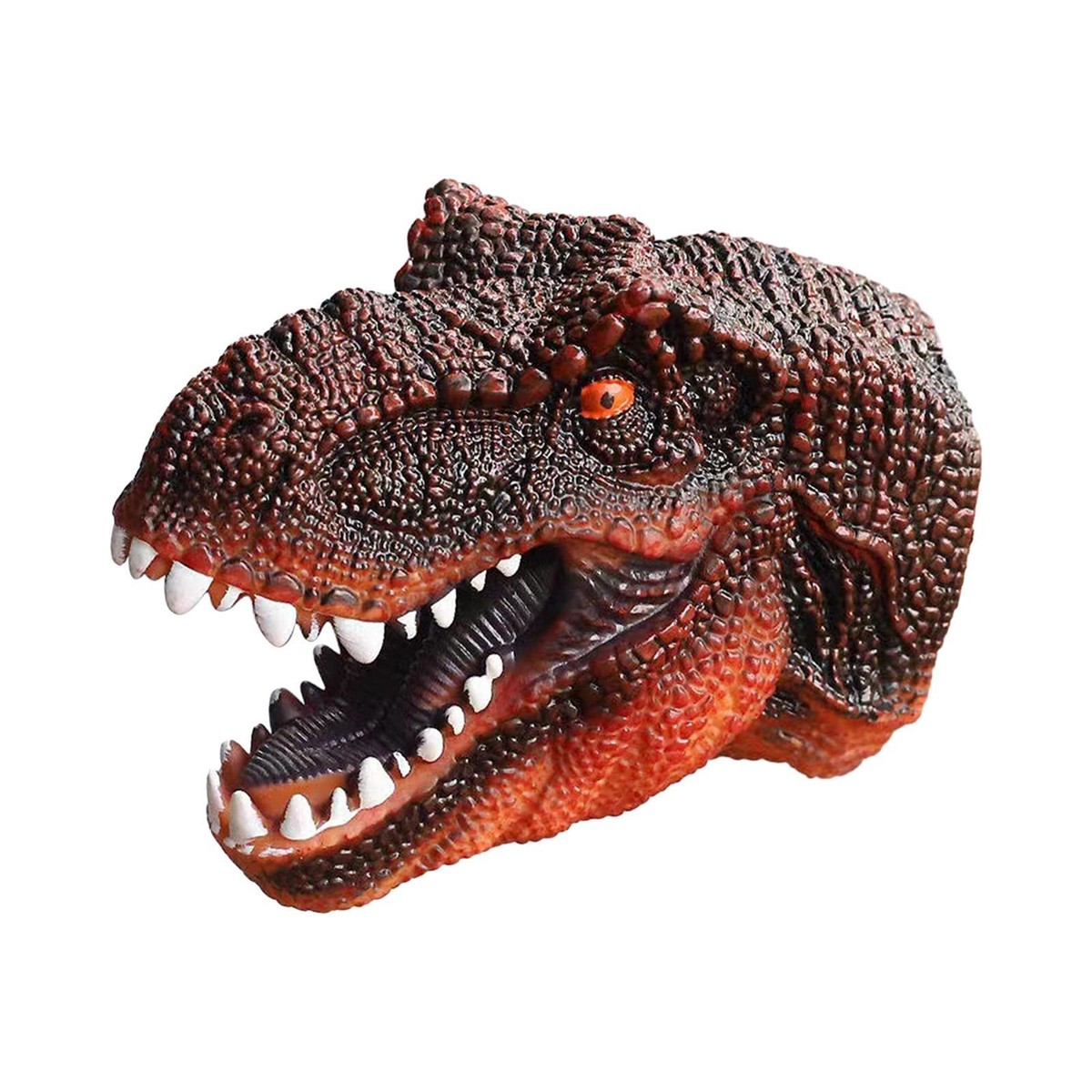 Dinosaur Hand Puppet Educational Learning Tyrannosaurus Red | eBay UK