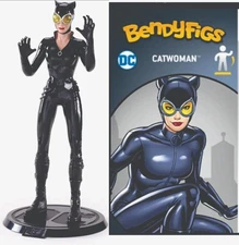 BendyFigs The Noble Collection - DC Comics Catwoman 7.5-inch Figure