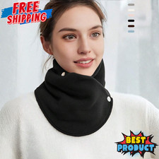 Women Winter Neckwarmer Scarf Windproof Thick Neck Warmer Fleece Balaclava Mask