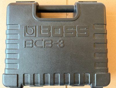 Boss BCB-3 Pedal Case with Connectors Cables Vintage Mid 90s Made in Japan