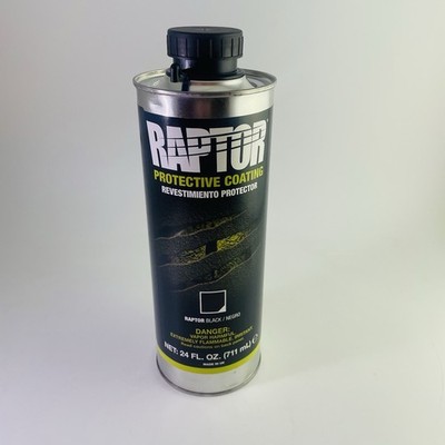 Raptor Protective Coating Black Base 24oz Bottle UP0822 UPOL
