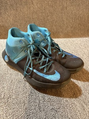 Nike KD Trey 5 IV Shoes Mens 10.5 Black Blue Basketball Sneakers Kevin Durant 35